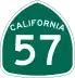 State Route 57 marker