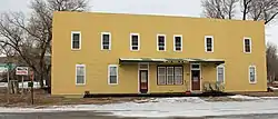 The Wasta Hotel, located at Ash and B streets in Wasta. It is listed on the National Register of Historic Places