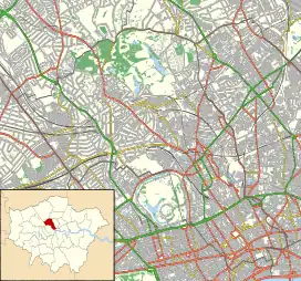 Camden Town Hall is located in London Borough of Camden