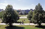 University Campus, Natural Sciences II building in the background