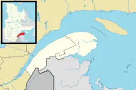 Saint-Michel-du-Squatec is located in Eastern Quebec