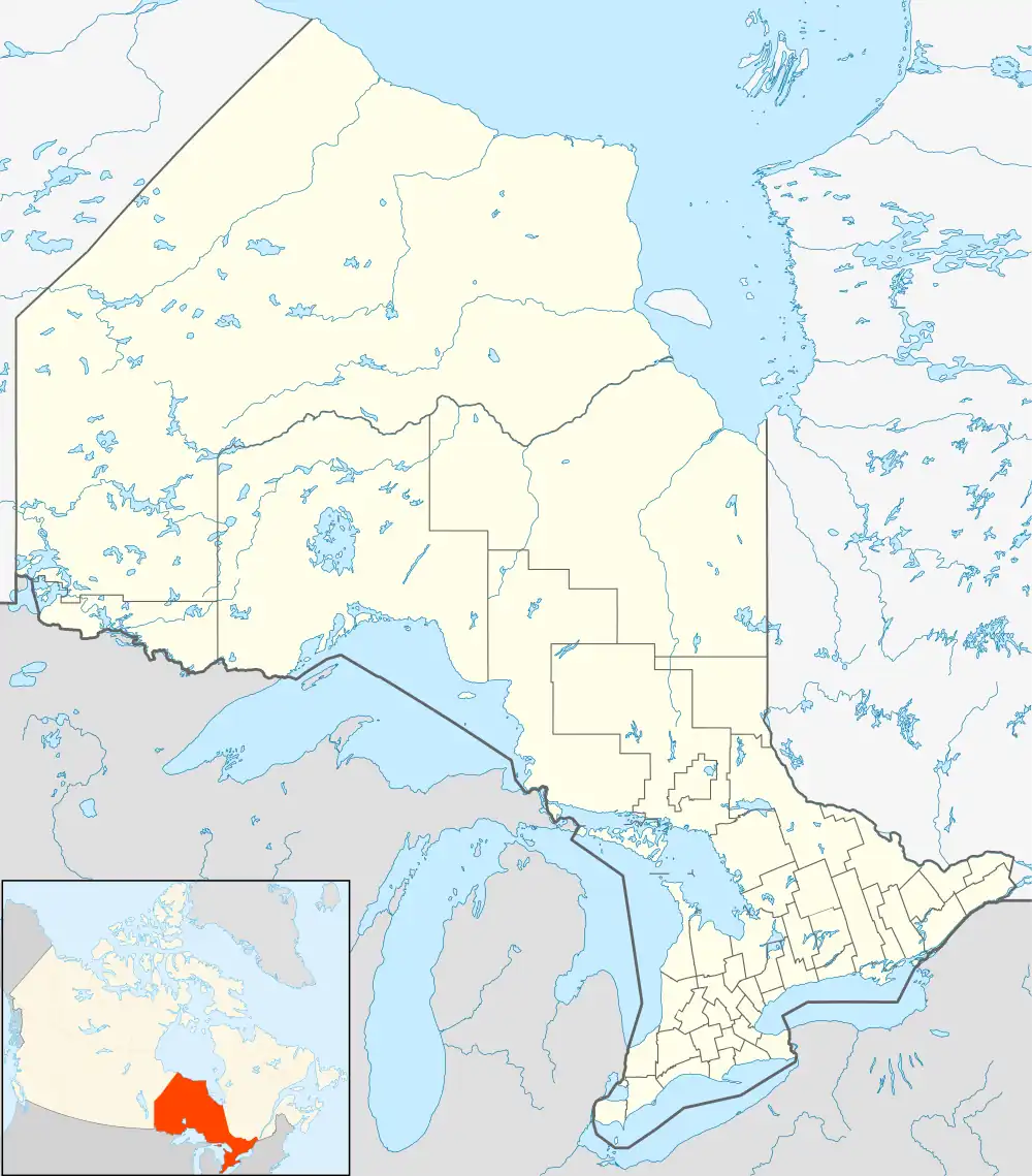 Unorganized South East Algoma is located in Ontario