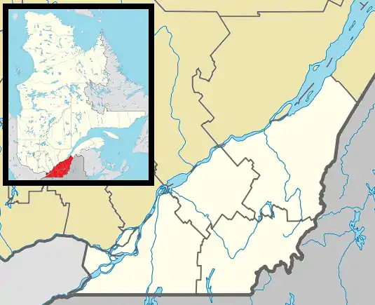 St-Urbain-Premier is located in Southern Quebec