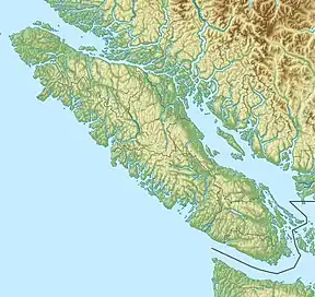 CassLake is located in Vancouver Island