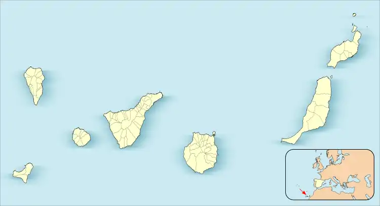 1959–60 Segunda División is located in Canary Islands