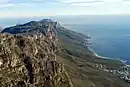 View of the Twelve Apostles from the summit of Table Mountain