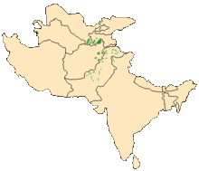 Map of range