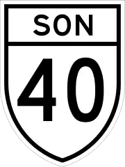 State Highway 40 shield