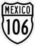 Federal Highway 106 shield