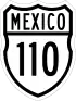 Federal Highway 110 shield