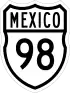 Federal Highway 98 shield