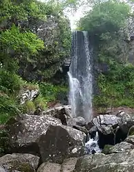 Saut de la truite waterfall