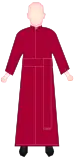 Canon (cassock colour may vary)