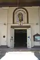 The centre door at the main entrance of the cathedral.