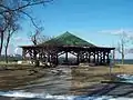 Cedar Pavilion, Ft. Smallwood Park, December 2009