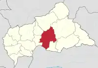 Ouaka, prefecture of Central African Republic