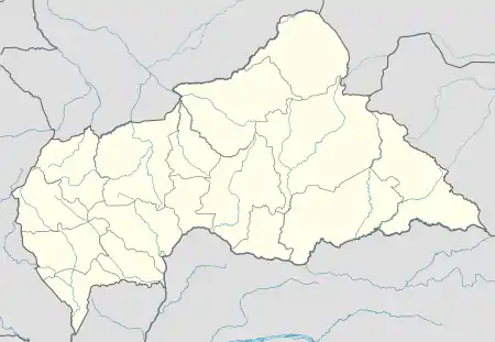 Sikkikede is located in Central African Republic