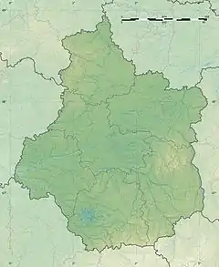 Abloux is located in Centre-Val de Loire