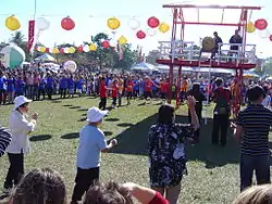 The Festival das Cerejeiras, a party of Japanese culture with cherry trees flowers, bringing around 120.000 visitors each year.