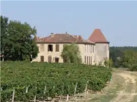 The chateau of Mauhic in Loubédat