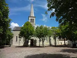 The church of Our Lady, in Chalandray