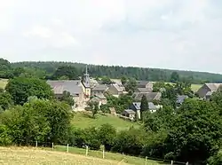 View at Chardeneux near Somme-Leuze