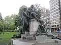 Belgian independence monument in Parc d'Avroy, Liège, dedicated to Charles Rogier