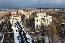 Pripyat in winter