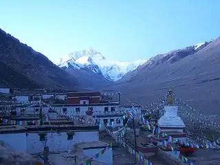 view of Mount Everest