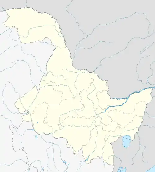 Fuyuan is located in Heilongjiang