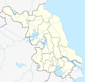 Xinwu is located in Jiangsu