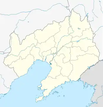 Dalian is located in Liaoning