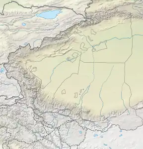 Sia Kangri is located in Southern Xinjiang