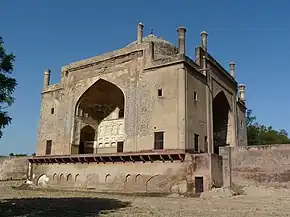 Mausoleum of Mughal Empire's Vizier Allama Afzal Khan built in 1635 CE by Mughal Emperor, Shah Jahan in Agra.