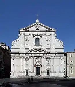 Church of the Gesù, Rome, by Giacomo della Porta, 1584