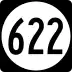 State Route 622 marker