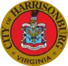 Official seal of Harrisonburg, Virginia