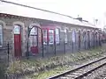 The old station building, now converted into the Platform Gallery.