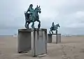 Cloned Paardenvisser statue