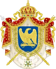 Imperial coat of arms of France