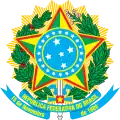 Coat of arms of the Federative Republic of Brazil (1968–1971)