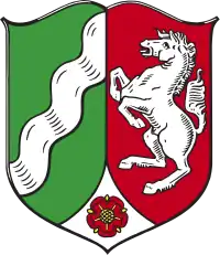 Coat of arms of North Rhine-Westphalia