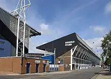 The Cobbold Stand at Ipswich Town's Portman Road stadium