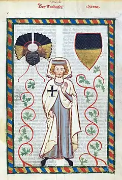 Tannhäuser, from the Codex Manesse, John Collier