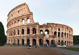 Colosseum, Rome, unknown architect, 70–80 BC