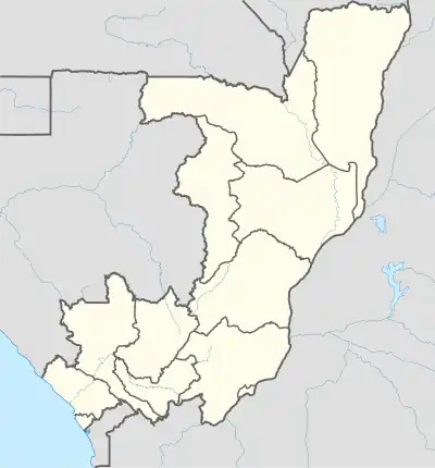 Loutété is located in Republic of the Congo