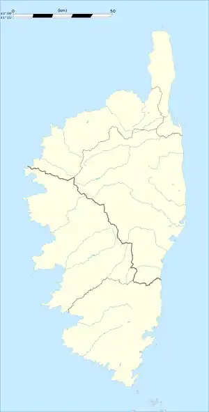 Riventosa is located in Corsica