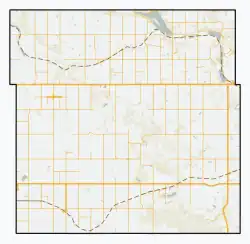 McMahon is located in Coulee No. 136