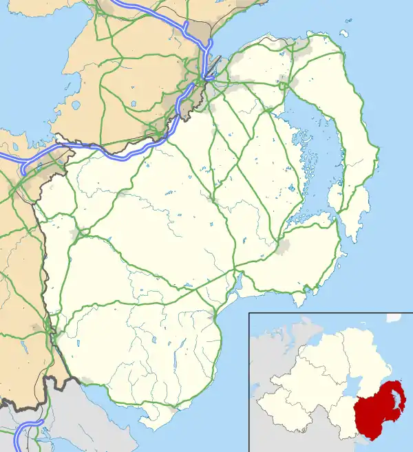 Carnalea is located in County Down