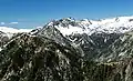 Northeast aspect of Craig Mountain seen from Mt. Howard